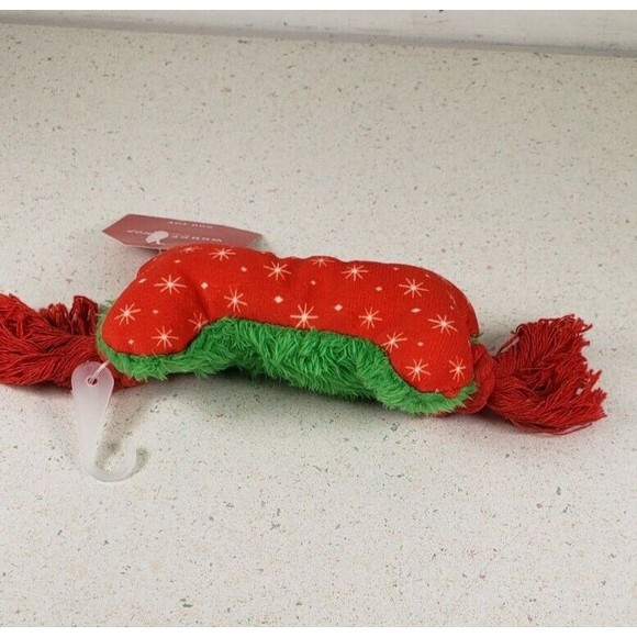 Holiday Bone with Rope Dog Toy - Wondershop™ - Picture 4 of 10